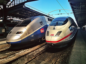 Photo de TGV en gare