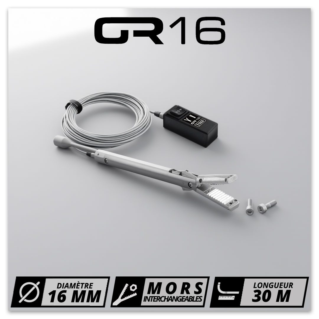 Caméra d’inspection SNK 164 mm 60 m avec zoom optique 60x