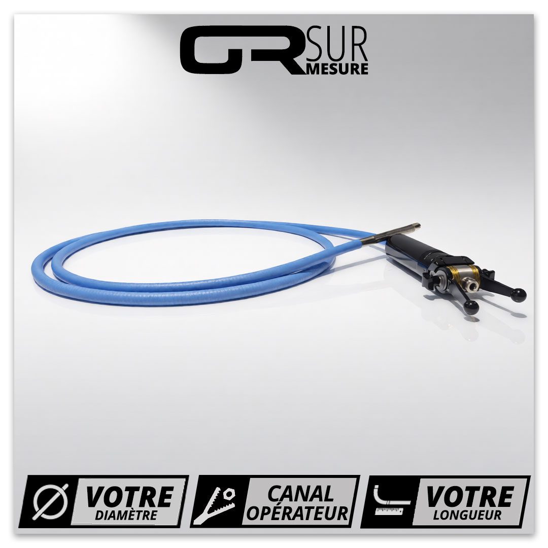 Caméra d’inspection REVOLVER80 79 mm 150 m avec double caméras et rotation 360 degrés