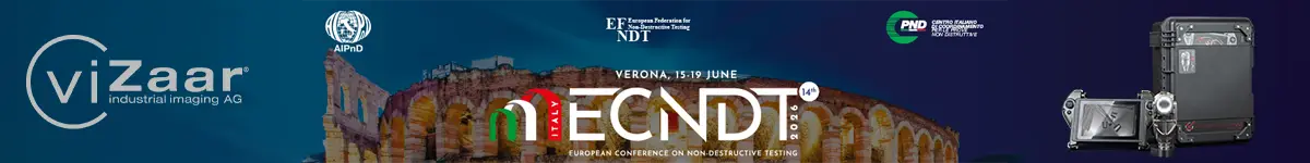 ECNDT 2026 Vérone — Retrouvez viZaar du 15 au 19 juin Invitation visite stand viZaar ECNDT Vérone 15–19 juin 2026