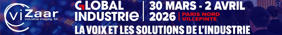 Global Industrie 2026 Paris — Rendez‑vous au stand 5T86 Stand viZaar - 5T86 au salon Global Industrie Paris 30 mars - 2 avril 2026